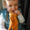 Hi Little One - Przytulanka dou dou z gryzakiem SLEEPY BUNNY z organicznej BIO bawełny Lavender Hi Little One - Przytulanka dou dou z gryzakiem SLEEPY BUNNY z organicznej BIO bawełny Lavender
