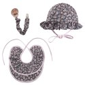 Hi Little One zawieszka do smoczka BOHO FLO Blue Pom Pom Hi Little One zawieszka do smoczka BOHO FLO Blue Pom Pom