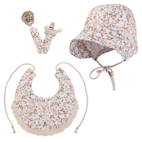 Hi Little One zawieszka do smoczka BOHO FLOPI Mauve Pom Pom Hi Little One zawieszka do smoczka BOHO FLOPI Mauve Pom Pom