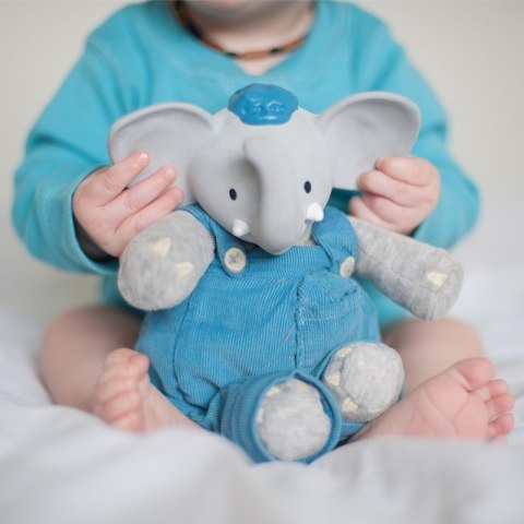 Meiya & Alvin - Alvin Elephant Mini Deluxe Teether Gift Set with Book Meiya & Alvin - Alvin Elephant Mini Deluxe Teether Gift Set with Book