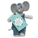 Meiya & Alvin - Lalka przytulanka z gryzakiem z organicznego kauczuku Hevea Alvin Elephant Meiya & Alvin - Lalka przytulanka z gryzakiem z organicznego kauczuku Hevea Alvin Elephant