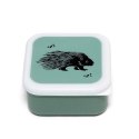 Petit Monkey - 3 śniadaniówki lunchboxy Black Animals Salie Petit Monkey - 3 śniadaniówki lunchboxy Black Animals Salie
