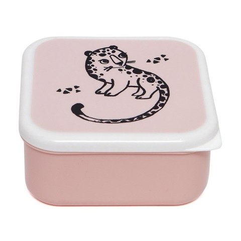 Petit Monkey - 3 śniadaniówki lunchboxy Desert Rose Petit Monkey - 3 śniadaniówki lunchboxy Desert Rose
