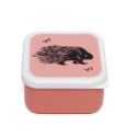 Petit Monkey - 3 śniadaniówki lunchboxy Desert Rose Petit Monkey - 3 śniadaniówki lunchboxy Desert Rose