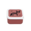 Petit Monkey - 3 śniadaniówki lunchboxy Desert Rose Petit Monkey - 3 śniadaniówki lunchboxy Desert Rose