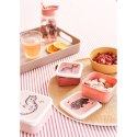 Petit Monkey - 3 śniadaniówki lunchboxy Desert Rose Petit Monkey - 3 śniadaniówki lunchboxy Desert Rose