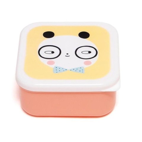 Petit Monkey - 3 śniadaniówki lunchboxy Panda Love Petit Monkey - 3 śniadaniówki lunchboxy Panda Love