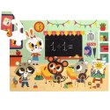 Petit Monkey - MAXI PUZZLE Wesołe zwierzęta - Szkoła Petit Monkey - MAXI PUZZLE Wesołe zwierzęta - Szkoła