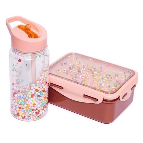 Petit Monkey - Śniadaniówka Lunchbox POPSICLES Desert Rose Petit Monkey - Śniadaniówka Lunchbox POPSICLES Desert Rose