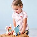 Petit Monkey - Tęczowy Kotek na kółkach Petit Monkey - Tęczowy Kotek na kółkach