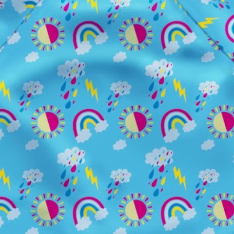 Tidy Tot - letni śliniak fartuszkowy do zestawu BLW Bib Sunny Rainbow Tidy Tot - letni śliniak fartuszkowy do zestawu BLW Bib Sunny Rainbow