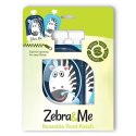 Zebra & Me saszetki tubki do karmienia wielorazowe 2 szt ASTRO Zebra & Me saszetki tubki do karmienia wielorazowe 2 szt ASTRO