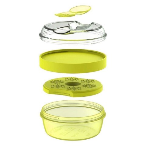 Carl Oscar- N'ice Cup™ Pojemnik śniadaniowy z wkładem chłodzący Lime - Monkey Carl Oscar- N'ice Cup™ Pojemnik śniadaniowy z wkładem chłodzący Lime - Monkey