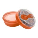 Carl Oscar- N'ice Cup™ Pojemnik śniadaniowy z wkładem chłodzący Orange - Moose Carl Oscar- N'ice Cup™ Pojemnik śniadaniowy z wkładem chłodzący Orange - Moose