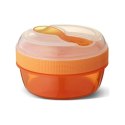 Carl Oscar- N'ice Cup™ Pojemnik śniadaniowy z wkładem chłodzący Orange - Moose Carl Oscar- N'ice Cup™ Pojemnik śniadaniowy z wkładem chłodzący Orange - Moose