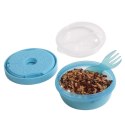 Carl Oscar- N'ice Cup™ Pojemnik śniadaniowy z wkładem chłodzący Turquoise - Giraffe Carl Oscar- N'ice Cup™ Pojemnik śniadaniowy z wkładem chłodzący Turquoise - Giraffe