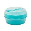 Carl Oscar- N'ice Cup™ Pojemnik śniadaniowy z wkładem chłodzący Turquoise - Giraffe Carl Oscar- N'ice Cup™ Pojemnik śniadaniowy z wkładem chłodzący Turquoise - Giraffe
