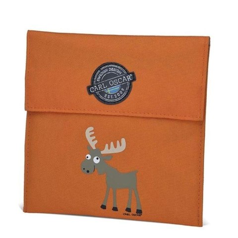 Carl Oscar torebka termiczna na kanapki Pack'n'Snack Orange Moose Carl Oscar torebka termiczna na kanapki Pack'n'Snack Orange Moose