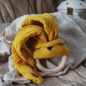 Hi Little One - Przytulanka dou dou z gryzakiem SLEEPY BUNNY z organicznej BIO bawełny Mustard Hi Little One - Przytulanka dou dou z gryzakiem SLEEPY BUNNY z organicznej BIO bawełny Mustard