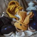Hi Little One - Przytulanka dou dou z gryzakiem SLEEPY BUNNY z organicznej BIO bawełny Mustard Hi Little One - Przytulanka dou dou z gryzakiem SLEEPY BUNNY z organicznej BIO bawełny Mustard