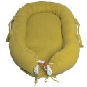 Hi Little One kokon gniazdko dla Noworodka z organicznego oddychającego BIO muślinu Olive Hi Little One kokon gniazdko dla Noworodka z organicznego oddychającego BIO muślinu Olive