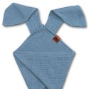 Hi Little One pieluszka doudou z zapachem mamy BIO bawełna BUNNY Baby Blue Hi Little One pieluszka doudou z zapachem mamy BIO bawełna BUNNY Baby Blue