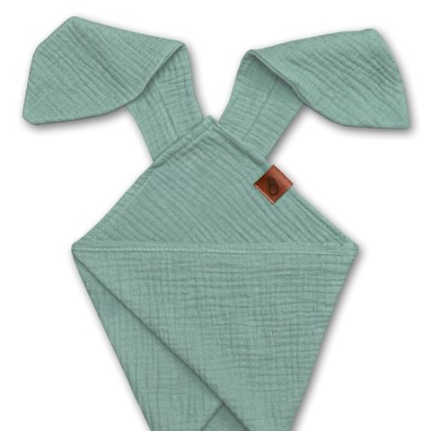 Hi Little One pieluszka doudou z zapachem mamy BIO bawełna BUNNY Forest Green Hi Little One pieluszka doudou z zapachem mamy BIO bawełna BUNNY Forest Green