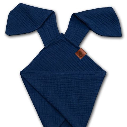 Hi Little One pieluszka doudou z zapachem mamy BIO bawełna BUNNY Navy Hi Little One pieluszka doudou z zapachem mamy BIO bawełna BUNNY Navy