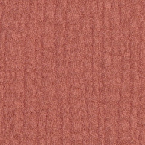 Hi Little One pieluszka, przytulanka doudou z zawieszką na smoczek BIO muślin HEART Salmon Hi Little One pieluszka, przytulanka doudou z zawieszką na smoczek BIO muślin HEART Salmon