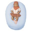 Hi Little One pokrowiec na kokon gniazdko BIO bawełna KANGOO Baby Blue Hi Little One pokrowiec na kokon gniazdko BIO bawełna KANGOO Baby Blue