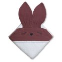 Hi Little One ręcznik okrycie kąpielowe z kapturem 100x100 cm SLEEPY BUNNY Lavender Hi Little One ręcznik okrycie kąpielowe z kapturem 100x100 cm SLEEPY BUNNY Lavender