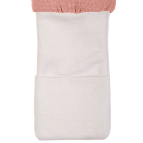 Hi Little One śpiworek dwustronny z nogawkami TOG 1,5 BIO muślin SLIM BAG BABY PINK/CORAL roz M Hi Little One śpiworek dwustronny z nogawkami TOG 1,5 BIO muślin SLIM BAG BABY PINK/CORAL roz M