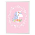 A Little Lovely Company - Plakat Lovely Unicorn 70 x 50 cm A Little Lovely Company - Plakat Lovely Unicorn 70 x 50 cm