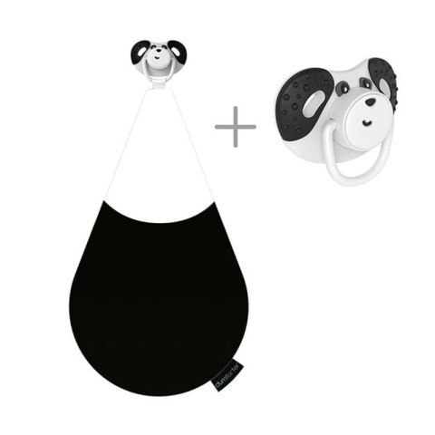 Dumforter 3in1 smoczek z gryzakiem + kocyk przytulanka Panda Pepper Dumforter 3in1 smoczek z gryzakiem + kocyk przytulanka Panda Pepper