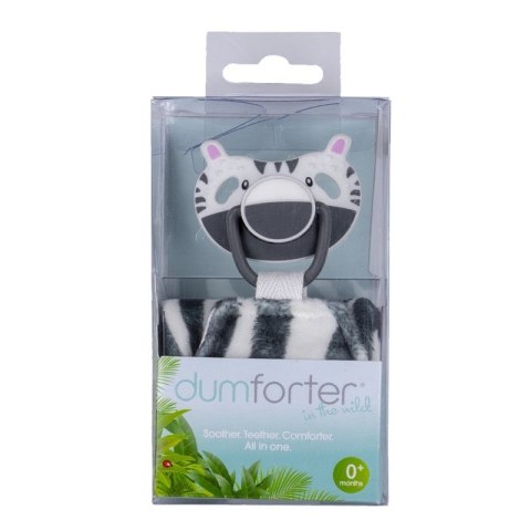 Dumforter 3in1 smoczek z gryzakiem + kocyk przytulanka Zebra ZsaZsa Dumforter 3in1 smoczek z gryzakiem + kocyk przytulanka Zebra ZsaZsa