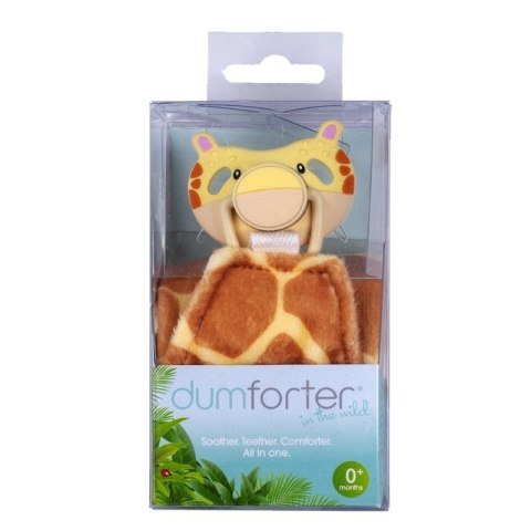 Dumforter 3in1 smoczek z gryzakiem + kocyk przytulanka Żyrafa Gerry Dumforter 3in1 smoczek z gryzakiem + kocyk przytulanka Żyrafa Gerry