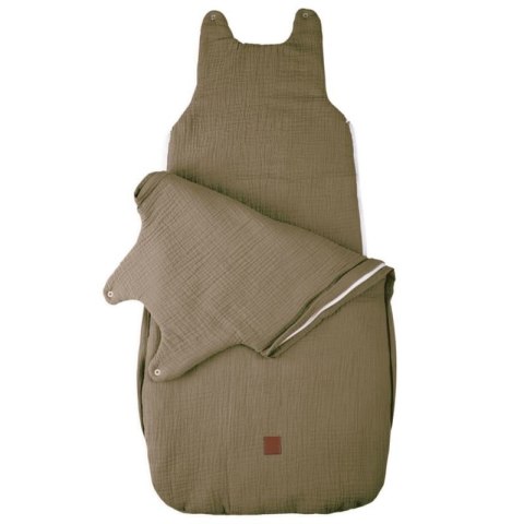 Hi Little One śpiworek dla Niemowlaka muślin TOG 3,0 ONE BAG Green Hunter roz M Hi Little One śpiworek dla Niemowlaka muślin TOG 3,0 ONE BAG Green Hunter roz M