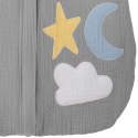 Hi Little One śpiworek do spania dla Niemowlaka TOG 1,0 BIO bawełna DAY & NIGHT Gray M Hi Little One śpiworek do spania dla Niemowlaka TOG 1,0 BIO bawełna DAY & NIGHT Gray M