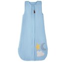 Hi Little One śpiworek do spania dla Niemowlaka TOG 1,0 BIO muślin DAY & NIGHT Baby Blue M Hi Little One śpiworek do spania dla Niemowlaka TOG 1,0 BIO muślin DAY & NIGHT Baby Blue M