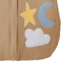 Hi Little One śpiworek do spania dla Niemowlaka TOG 1,0 BIO muślin DAY & NIGHT Beige M Hi Little One śpiworek do spania dla Niemowlaka TOG 1,0 BIO muślin DAY & NIGHT Beige M