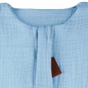Hi Little One śpiworek do spania dla Noworodka TOG 1,0 BIO muślin DAY & NIGHT Baby Blue S Hi Little One śpiworek do spania dla Noworodka TOG 1,0 BIO muślin DAY & NIGHT Baby Blue S