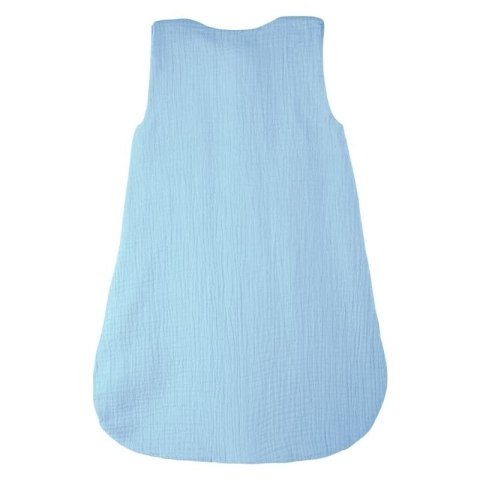 Hi Little One śpiworek do spania dla Noworodka TOG 1,0 BIO muślin DAY & NIGHT Baby Blue S Hi Little One śpiworek do spania dla Noworodka TOG 1,0 BIO muślin DAY & NIGHT Baby Blue S