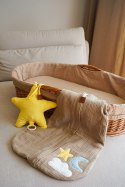 Hi Little One śpiworek do spania dla Noworodka TOG 1,0 BIO muślin DAY & NIGHT Beige S Hi Little One śpiworek do spania dla Noworodka TOG 1,0 BIO muślin DAY & NIGHT Beige S