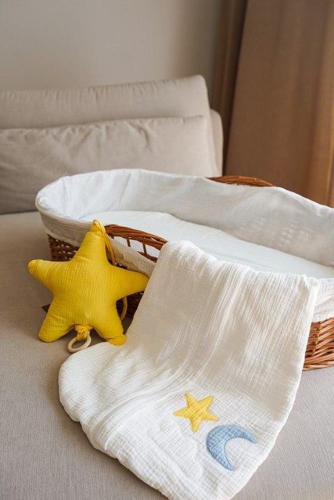 Hi Little One śpiworek do spania dla Noworodka TOG 1,0 BIO muślin DAY & NIGHT Beige S Hi Little One śpiworek do spania dla Noworodka TOG 1,0 BIO muślin DAY & NIGHT Beige S
