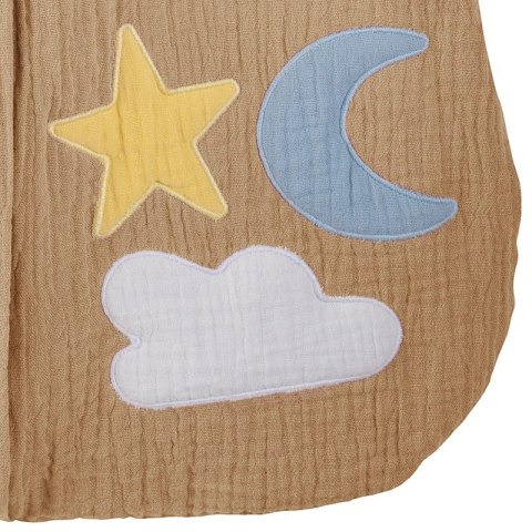 Hi Little One śpiworek do spania dla Noworodka TOG 1,0 BIO muślin DAY & NIGHT Beige S Hi Little One śpiworek do spania dla Noworodka TOG 1,0 BIO muślin DAY & NIGHT Beige S