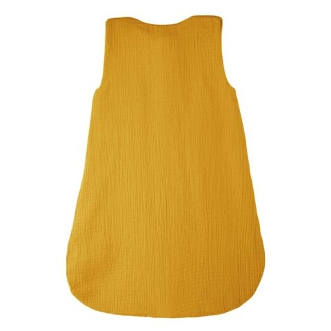 Hi Little One śpiworek do spania dla Noworodka TOG 1,0 BIO muślin DAY & NIGHT Mustard S Hi Little One śpiworek do spania dla Noworodka TOG 1,0 BIO muślin DAY & NIGHT Mustard S