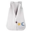 Hi Little One śpiworek do spania dla Noworodka TOG 1,0 BIO muślin DAY & NIGHT White S Hi Little One śpiworek do spania dla Noworodka TOG 1,0 BIO muślin DAY & NIGHT White S