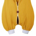 Hi Little One śpiworek do spania z nogawkami dla Niemowlaka TOG 1,0 BIO muślin ELEPHANT Mustard/Green Hunter roz S Hi Little One śpiworek do spania z nogawkami dla Niemowlaka TOG 1,0 BIO muślin ELEPHANT Mustard/Green Hunter roz S
