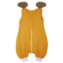 Hi Little One śpiworek do spania z nogawkami dla Niemowlaka TOG 1,0 BIO muślin ELEPHANT Mustard/Green Hunter roz S Hi Little One śpiworek do spania z nogawkami dla Niemowlaka TOG 1,0 BIO muślin ELEPHANT Mustard/Green Hunter roz S