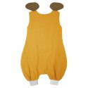 Hi Little One śpiworek do spania z nogawkami dla Niemowlaka TOG 1,0 BIO muślin ELEPHANT Mustard/Green Hunter roz S Hi Little One śpiworek do spania z nogawkami dla Niemowlaka TOG 1,0 BIO muślin ELEPHANT Mustard/Green Hunter roz S